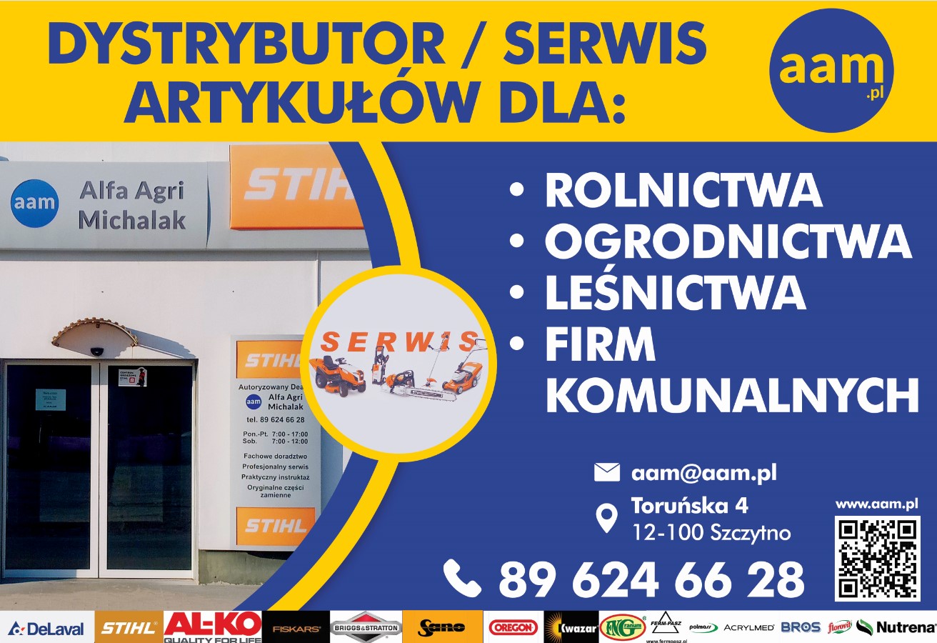 AAM Producent Dystrybutor Serwis - kosiarki SZCZYTNO kosiarki SZCZYTNO